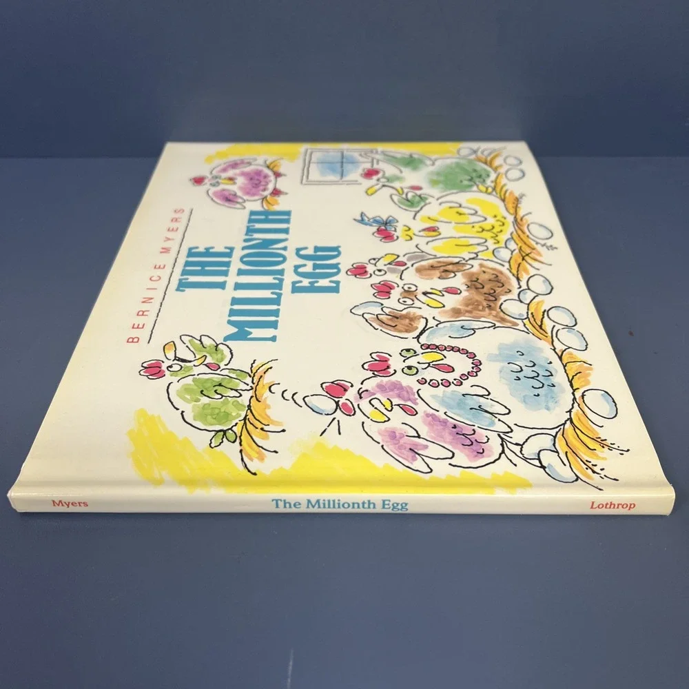 The Millionth Egg by Myers, Bernice. 1991 Hard Cover W/ Dust‎ Jacket Brand New